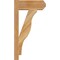 Ekena Millwork Funston Craftsman Rough Sawn Outlooker, Western Red Cedar, 6"W x 14"D x 26"H OUT06X14X26FST04RWR - alternate 3